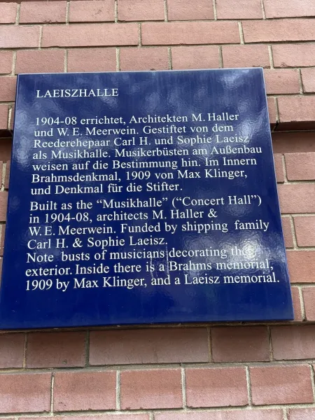 Laeiszhalle Hamburg